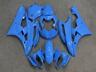 Baby Blue 2006-2007 Yamaha R6 Fairings Factory