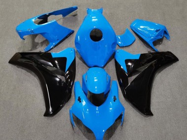 Baby Blue and Black 2008-2011 Honda CBR1000RR Fairings Factory