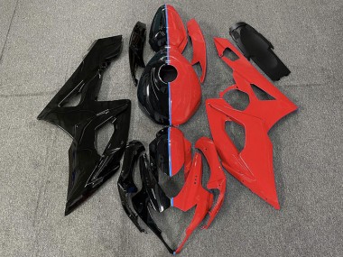 Black and Red 2005-2006 Suzuki GSXR 1000 Fairings Factory