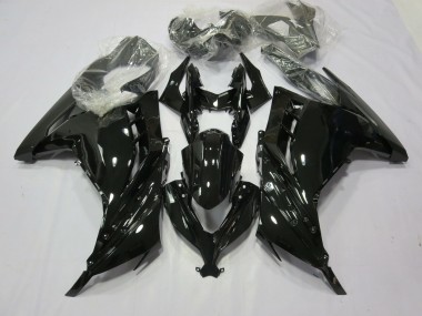 Black Gloss 2013-2018 Kawasaki Ninja 300 Fairings Factory