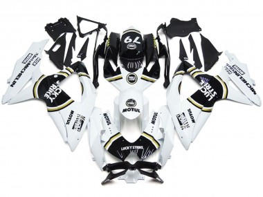Black Lucky Strike 79 2008-2010 Suzuki GSXR 600-750 Fairings Factory