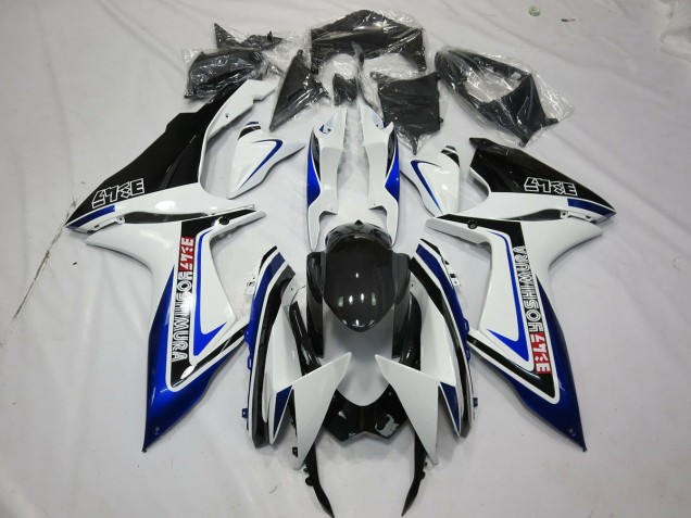 Black Rockstar- GSXR 600 2011-2020 Suzuki GSXR 600-750 Fairings Factory Black Rockstar- GSXR 600 2011-2020 Suzuki GSXR 600-750 Fairings Factory
