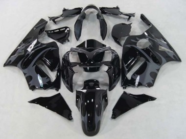 Black Warrior 2002-2005 Kawasaki ZX12R Fairings Factory