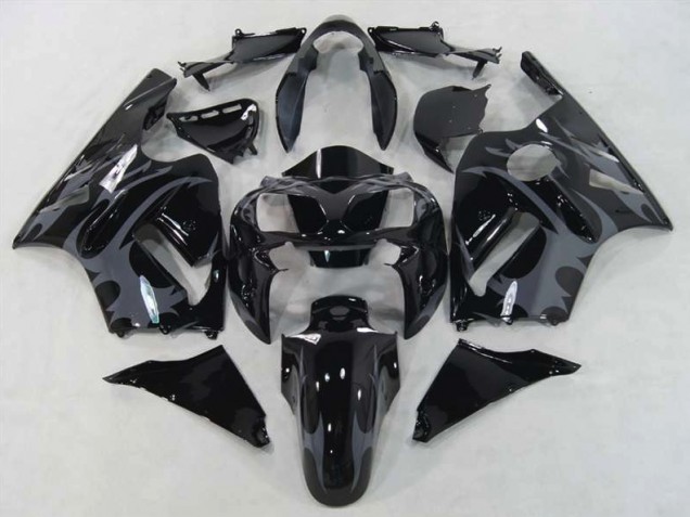 Black Warrior 2002-2005 Kawasaki ZX12R Fairings Factory