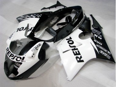 Black White Repsol 1996-2007 Honda CBR1100XX Fairings Factory