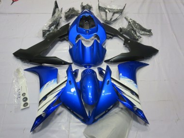 Blue and Black 2004-2006 Yamaha R1 Fairings Factory
