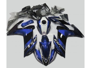Blue and Gloss Black 2015-2018 Yamaha R3 Fairings Factory