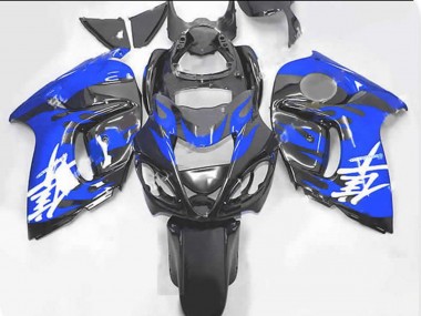Blue and Grey 2008-2019 Suzuki GSXR 1300 Fairings Factory