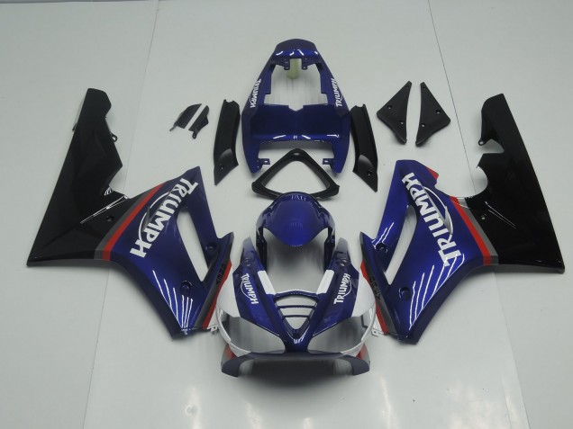 Blue and Red Gloss 2009-2012 Triumph Daytona 675 Fairings Factory Blue and Red Gloss 2009-2012 Triumph Daytona 675 Fairings Factory