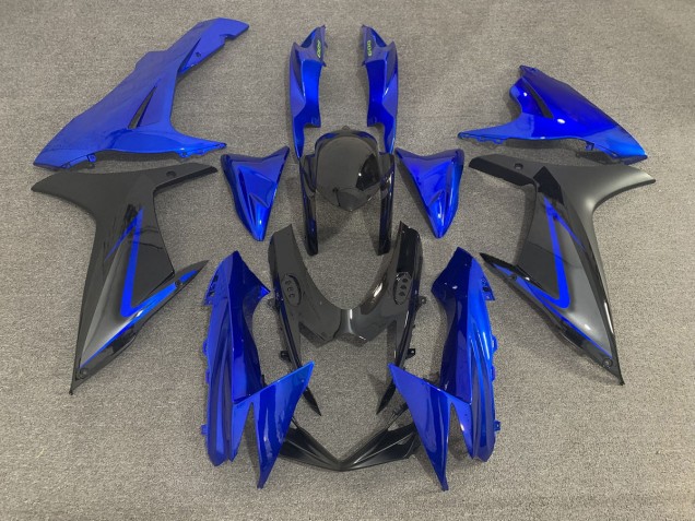 Blue Black and Gray 2011-2020 Suzuki GSXR 600-750 Fairings Factory Blue Black and Gray 2011-2020 Suzuki GSXR 600-750 Fairings Factory