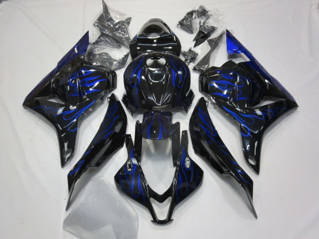 Blue Flame 2009-2012 Honda CBR600RR Fairings Factory Blue Flame 2009-2012 Honda CBR600RR Fairings Factory