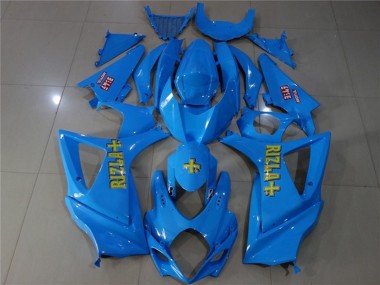 Blue Rizzla- GSXR 1000 07-08 2007-2008 Suzuki GSXR 1000 Fairings Factory