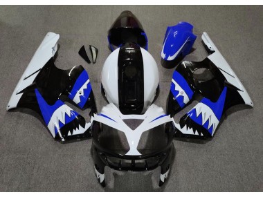 Blue Shark 2002-2005 Kawasaki ZX12R Fairings Factory