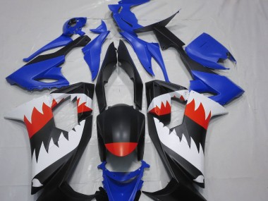 Blue Shark 2008-2010 Kawasaki ZX10R Fairings Factory