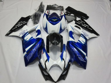 Blue Special Corona 2007-2008 Suzuki GSXR 1000 Fairings Factory