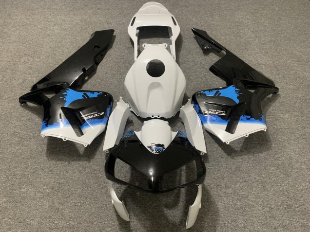 Blue Splatter 2003-2004 Honda CBR600RR Fairings Factory Blue Splatter 2003-2004 Honda CBR600RR Fairings Factory