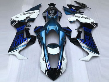 Blue & White Custom 2017-2019 Honda CBR1000RR Fairings Factory
