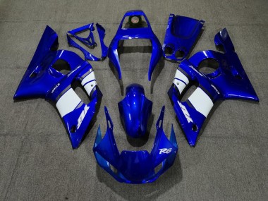Blue White Design 1998-2002 Yamaha R6 Fairings Factory