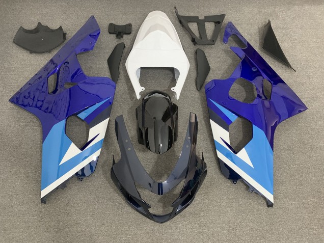 Blues 2004-2005 Suzuki GSXR 600-750 Fairings Factory Blues 2004-2005 Suzuki GSXR 600-750 Fairings Factory