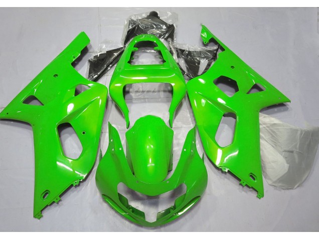 Bright Green 2001-2003 Suzuki GSXR 600-750 Fairings Factory Bright Green 2001-2003 Suzuki GSXR 600-750 Fairings Factory