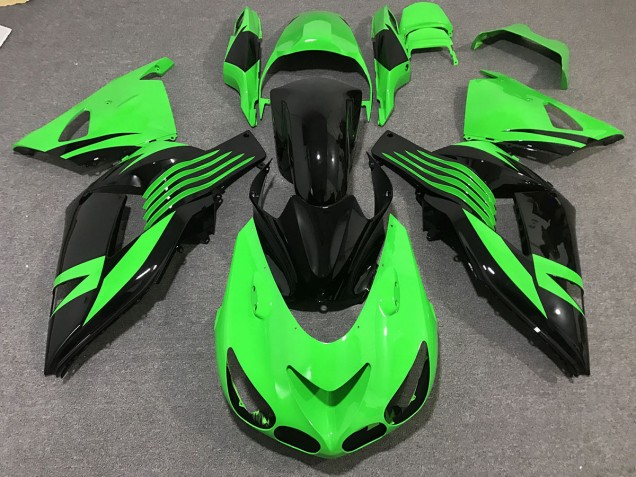 Bright Green 2006-2011 Kawasaki ZX14R Fairings Factory Bright Green 2006-2011 Kawasaki ZX14R Fairings Factory