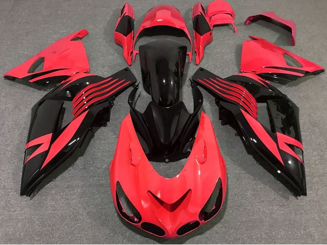 Bright Red 2006-2011 Kawasaki ZX14R Fairings Factory Bright Red 2006-2011 Kawasaki ZX14R Fairings Factory