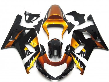 Bronze and Black OEM Style 2001-2003 Suzuki GSXR 600-750 Fairings Factory