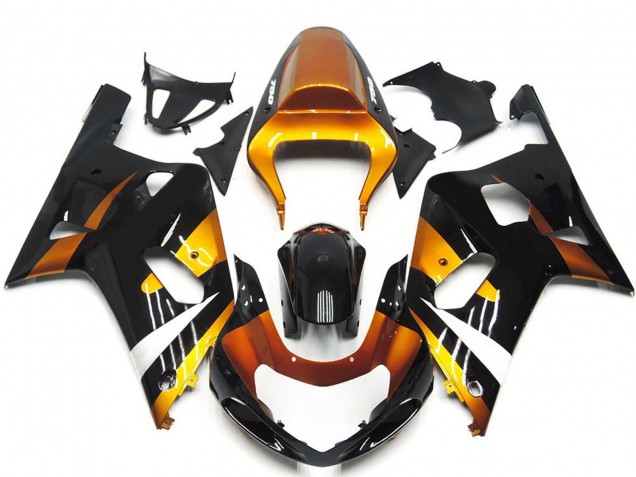 Bronze and Black OEM Style 2001-2003 Suzuki GSXR 600-750 Fairings Factory Bronze and Black OEM Style 2001-2003 Suzuki GSXR 600-750 Fairings Factory