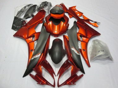 Burnt Orange 2006-2007 Yamaha R6 Fairings Factory