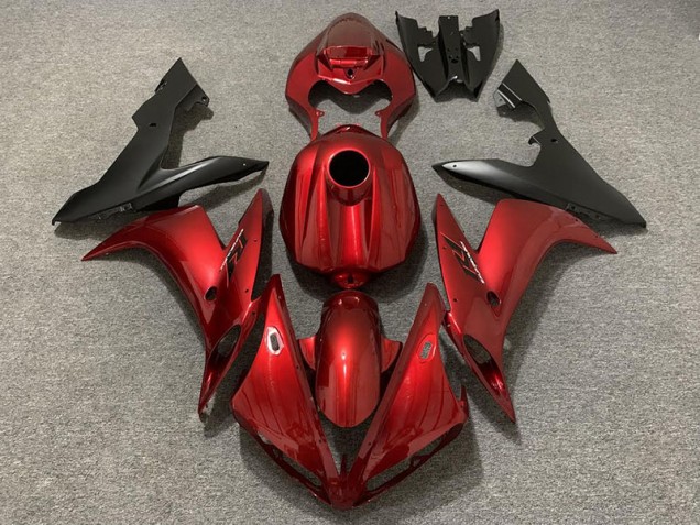 Candy Red 2004-2006 Yamaha R1 Fairings Factory Candy Red 2004-2006 Yamaha R1 Fairings Factory