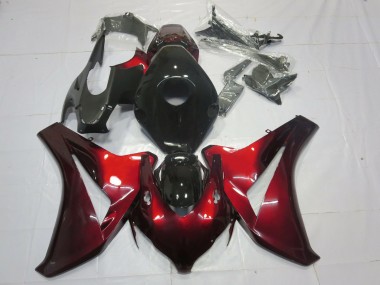 Candy Red and Black 2008-2011 Honda CBR1000RR Fairings Factory