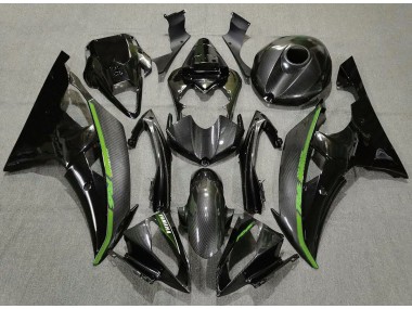 Carbon Fiber & Green 2008-2016 Yamaha R6 Fairings Factory