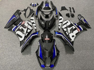 Carbon Fiber Style & Blue 2017-2019 Suzuki GSXR 1000 Fairings Factory