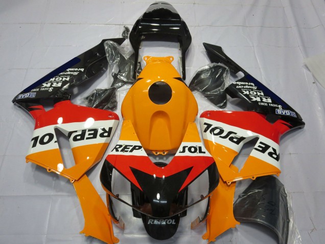 Classic Repsol 2003-2004 Honda CBR600RR Fairings Factory