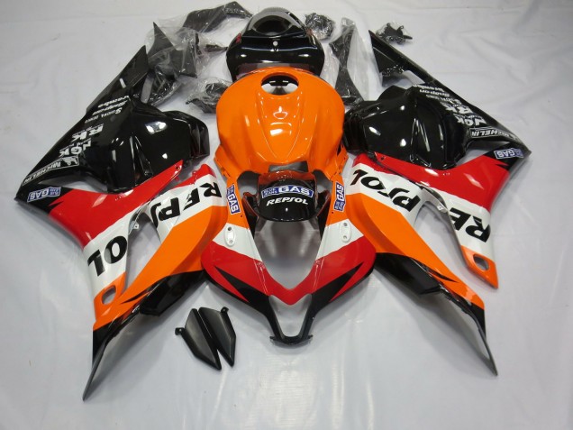 Classic Repsol Style 2009-2012 Honda CBR600RR Fairings Factory Classic Repsol Style 2009-2012 Honda CBR600RR Fairings Factory