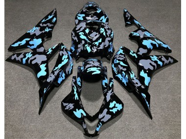 Custom Camo Blue 2007-2008 Honda CBR600RR Fairings Factory