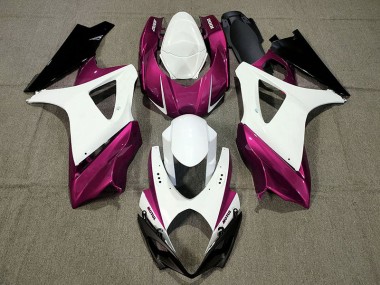 Custom Design Pink 2007-2008 Suzuki GSXR 1000 Fairings Factory