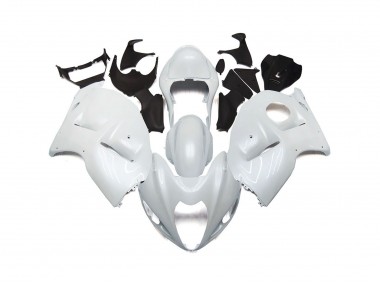 Custom Pearl White 1997-2007 Suzuki GSXR 1300 Fairings Factory