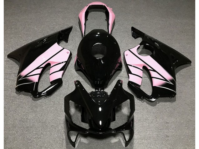 Custom Pink and Black 2004-2007 Honda CBR600 F4i Fairings Factory Custom Pink and Black 2004-2007 Honda CBR600 F4i Fairings Factory