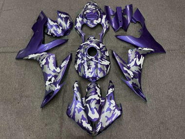 Dark Purple Camo 2004-2006 Yamaha R1 Fairings Factory