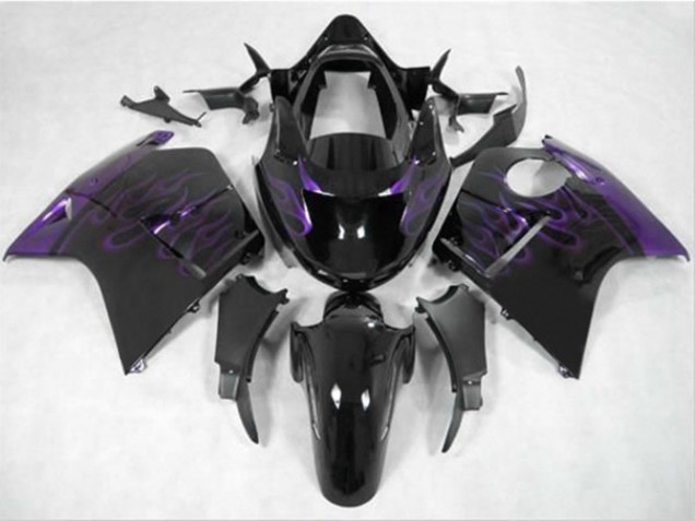 Dark Purple Flame 1996-2007 Honda CBR1100XX Fairings Factory