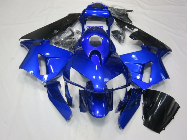 Deep Blue 2003-2004 Honda CBR600RR Fairings Factory Deep Blue 2003-2004 Honda CBR600RR Fairings Factory
