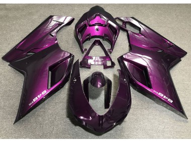 Deep Pink 2007-2012 Ducati 848 1098 1198 Fairings Factory