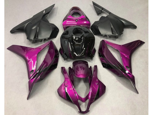 Deep Pink with Black 2009-2012 Honda CBR600RR Fairings Factory Deep Pink with Black 2009-2012 Honda CBR600RR Fairings Factory