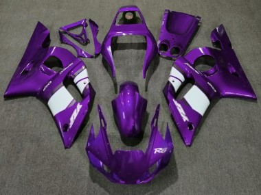 Deep Purple & White 1998-2002 Yamaha R6 Fairings Factory
