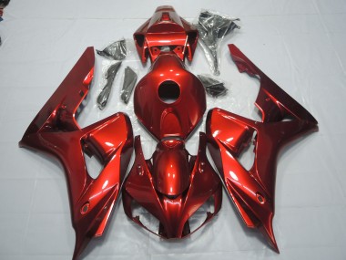 Deep Red 2006-2007 Honda CBR1000RR Fairings Factory