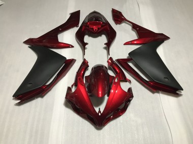 Deep Red 2007-2008 Yamaha R1 Fairings Factory