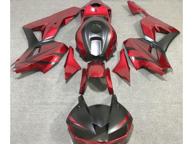 Deep Red & Matte Black 2013-2020 Honda CBR600RR Fairings Factory