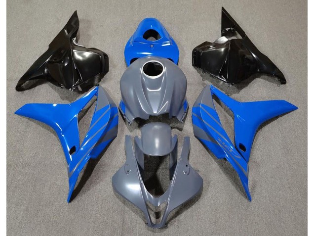 Double Blue on Gray 2009-2012 Honda CBR600RR Fairings Factory Double Blue on Gray 2009-2012 Honda CBR600RR Fairings Factory