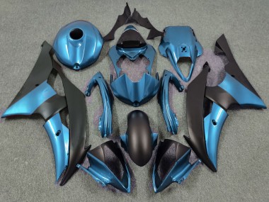 Electric Blue and Matte Black 2008-2016 Yamaha R6 Fairings Factory